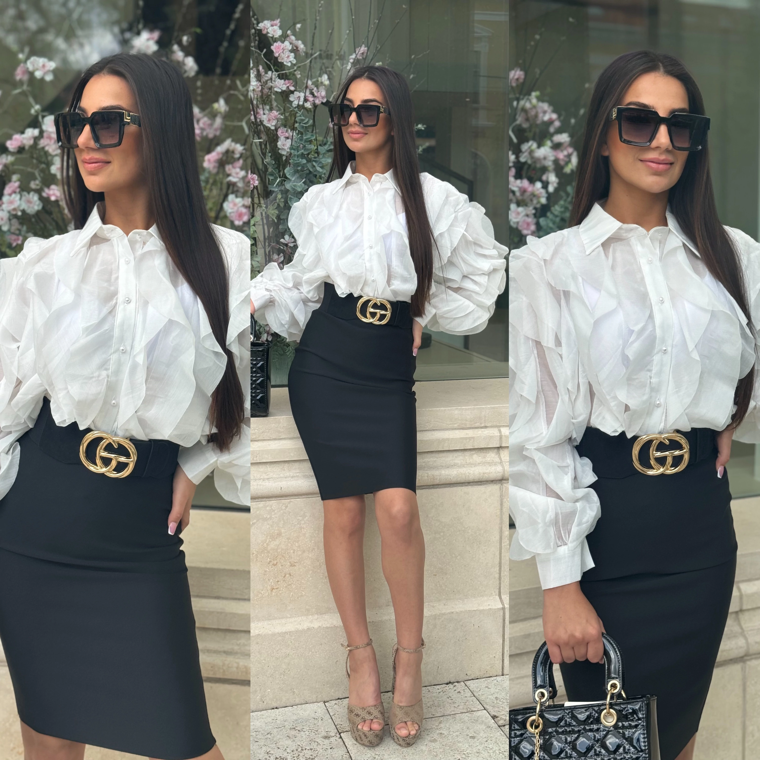 Alakformáló fekete szoknya Alakformáló fekete szoknya