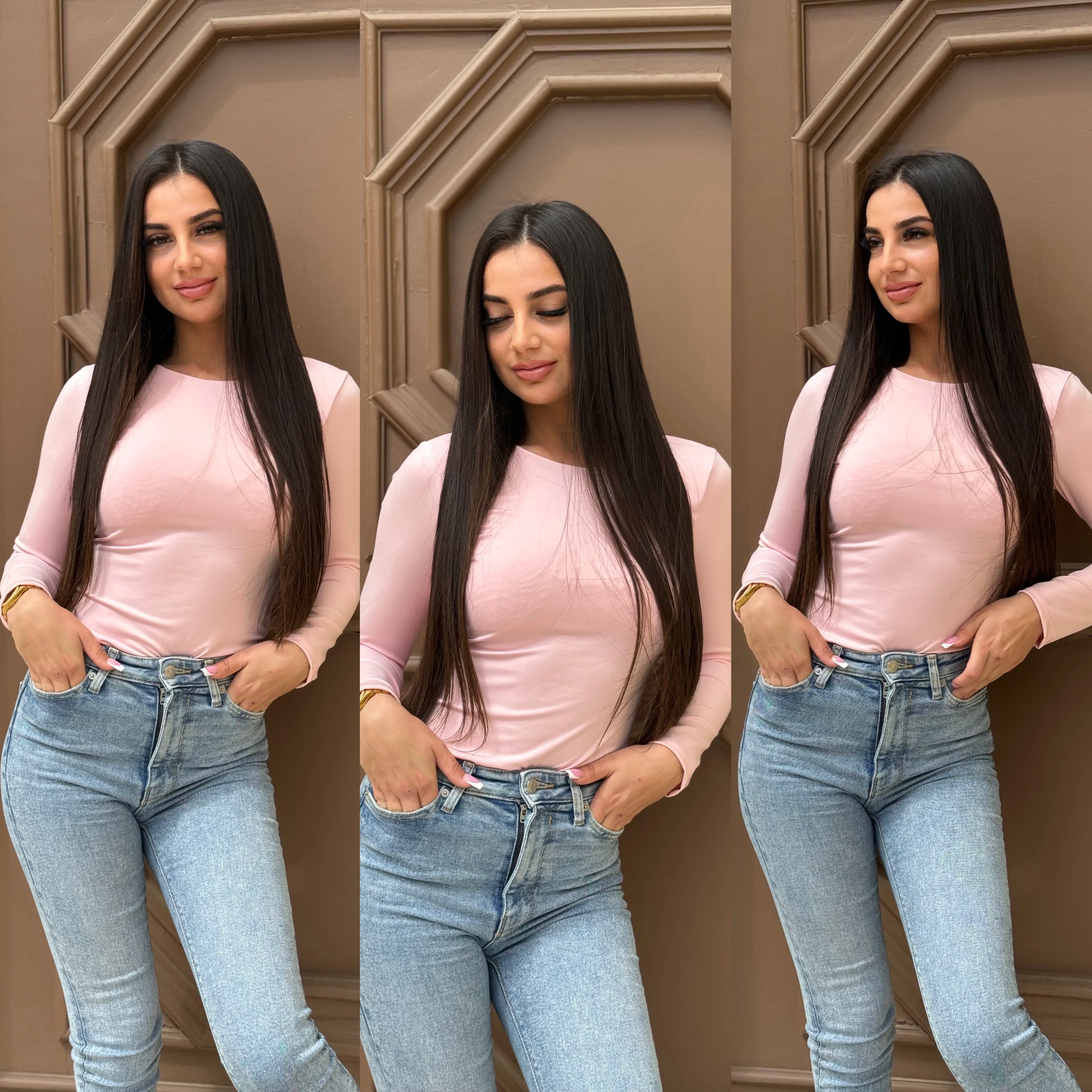 Blush Soft – női rugalmas, hosszú ujjú body 