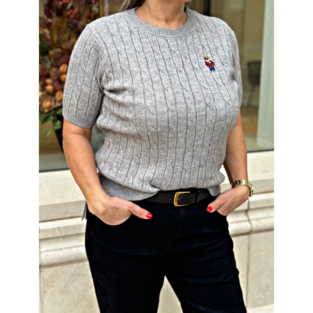 Moschno kötött felső – szürke