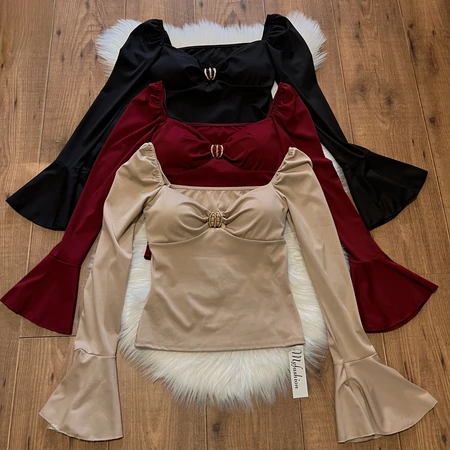 Bellissima harangujjú felső – elegáns női felső több színben