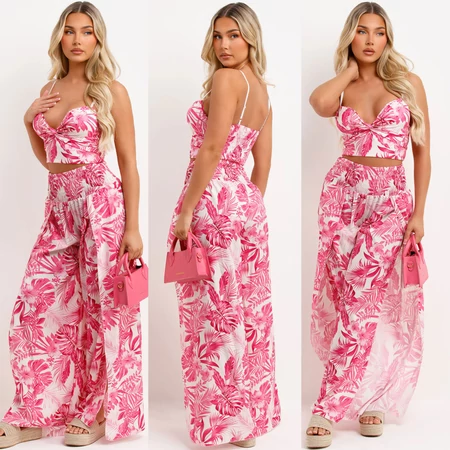 Pink Palms szett