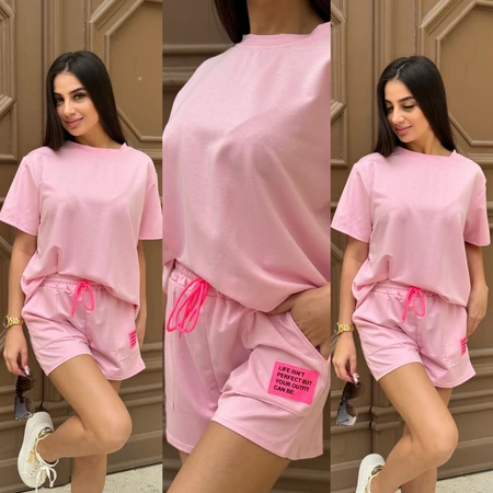 Chill Babe Pamut Szett – Rózsaszín